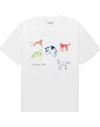 Carhartt WIP Ollie Mac Huskies Tee White - ARROW & BEAST