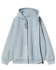 Carhartt WIP Vista Hoodie Garment Dyed Dusty Ice - ARROW & BEAST