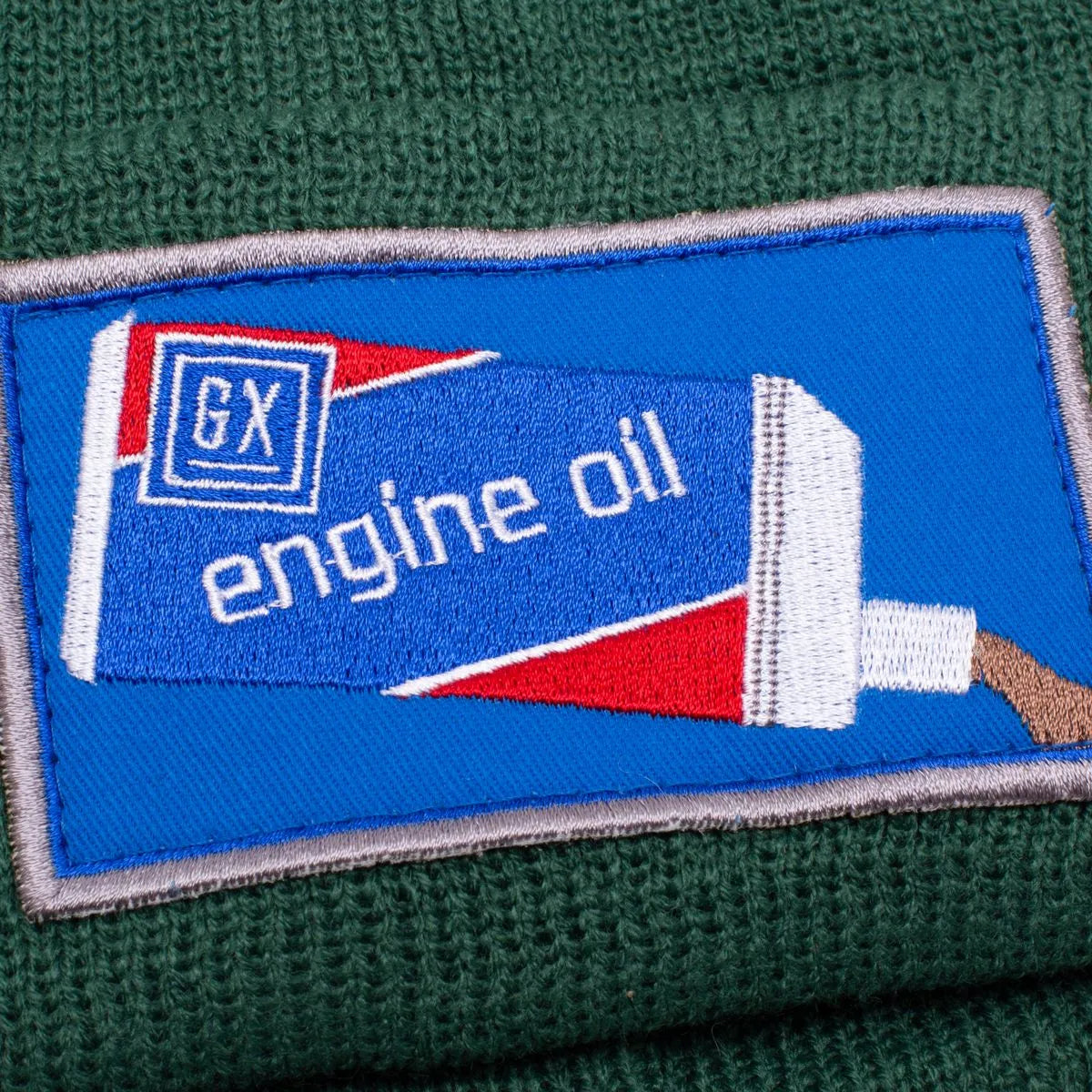 GX1000 Engine Oil Beanie Green - ARROW & BEAST