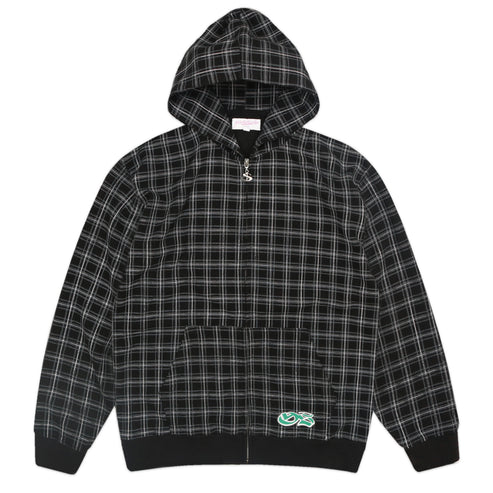 Yardsale XXX Check Waffle Hood Black – ARROW & BEAST
