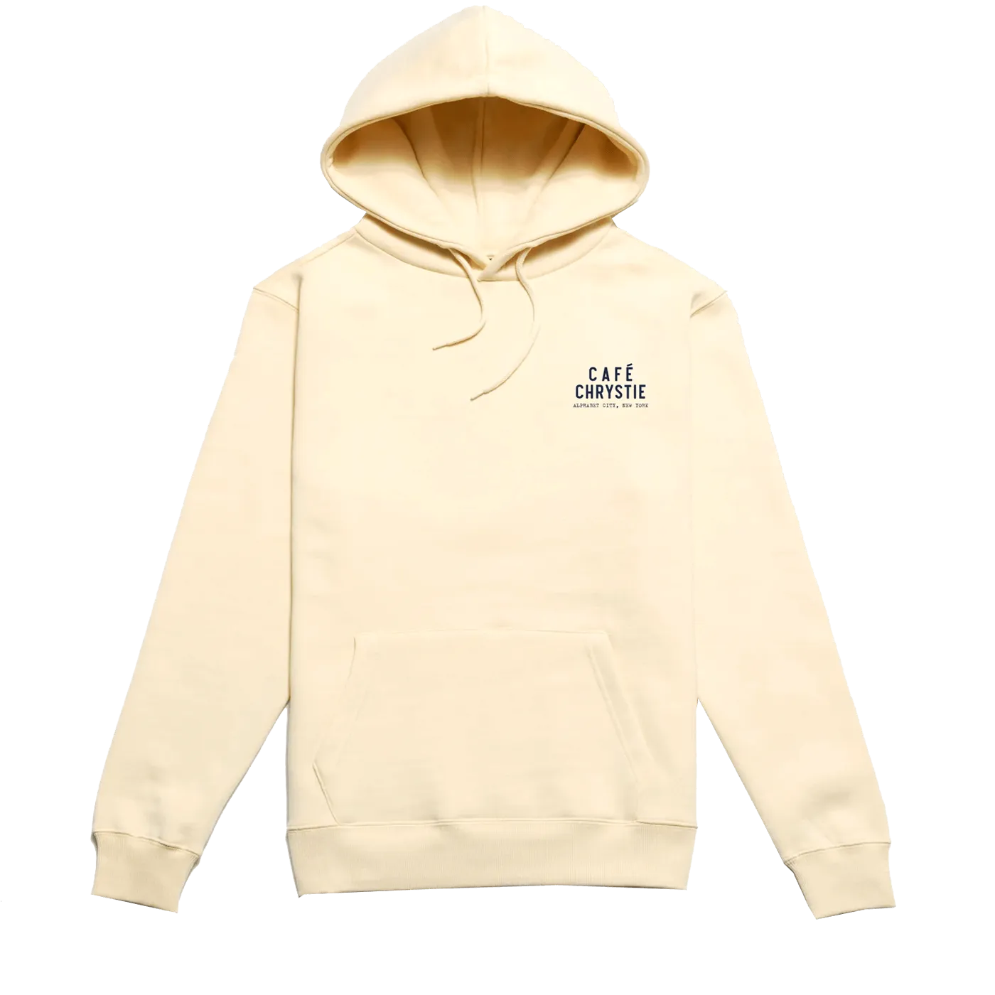 Chrystie NYC Cafe Chrystie Hoodie Creme - ARROW & BEAST