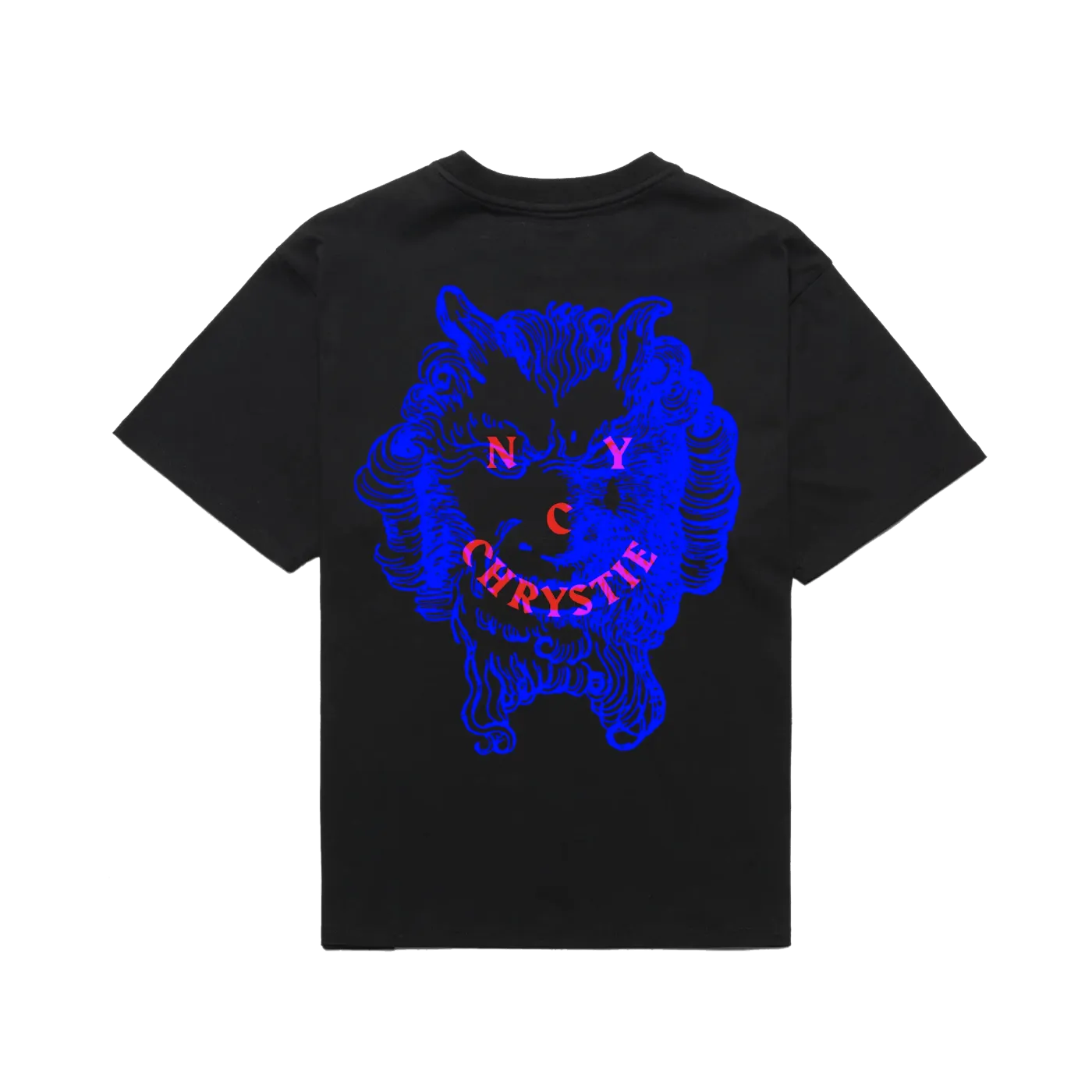 Chrystie NYC Demon Smile Logo Tee Black - ARROW & BEAST