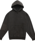 Chrystie NYC Small Patch Premium Hoodie Pigment Black - ARROW & BEAST