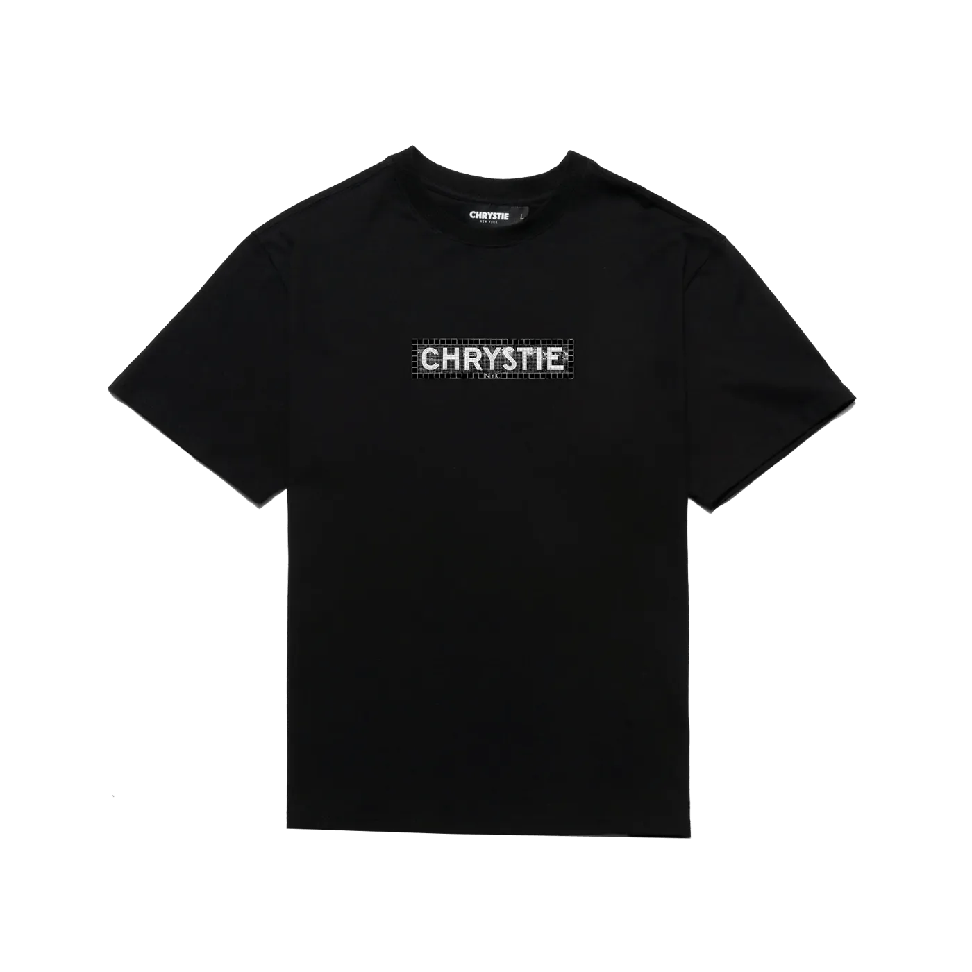 Chrystie NYC Station Logo Tee Black - ARROW & BEAST
