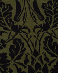 GX1000 Jacquard Knit Floral Sweater Black / Green - ARROW & BEAST