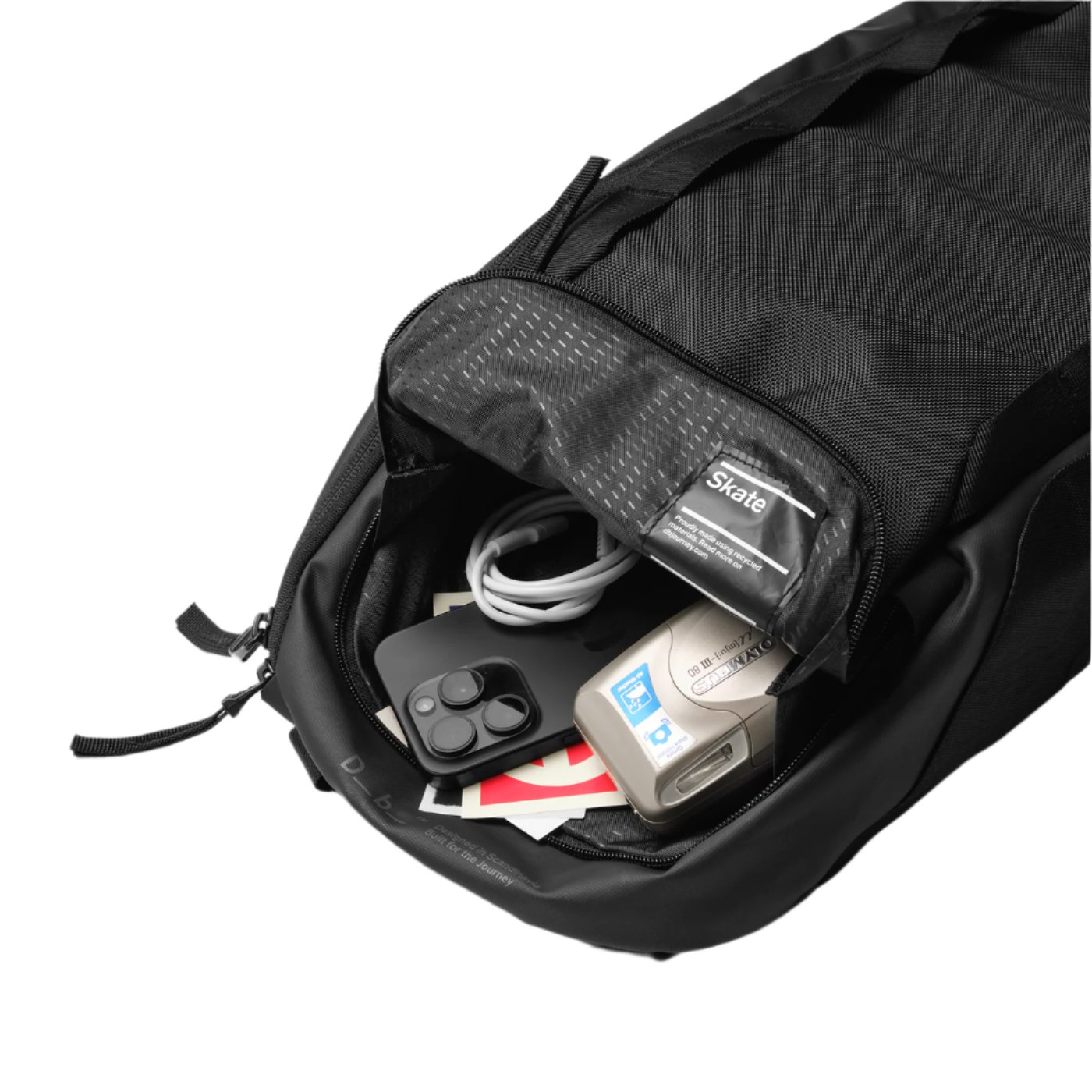 DB Skate Carrier 32L Black Out Bag