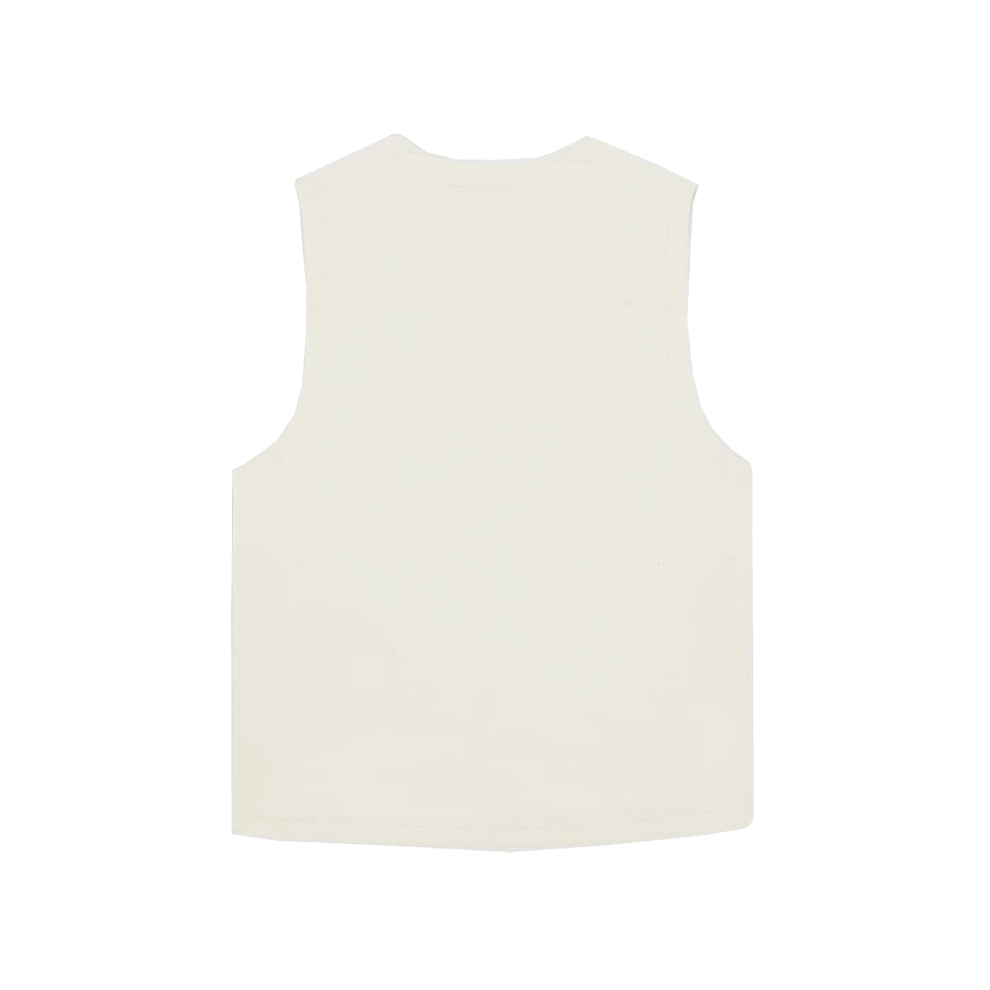 Dickies Fishersville Poplin Vest White - ARROW & BEAST