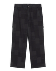 Dickies Jaquard Carpenter Pants Rinsed Black - ARROW & BEAST