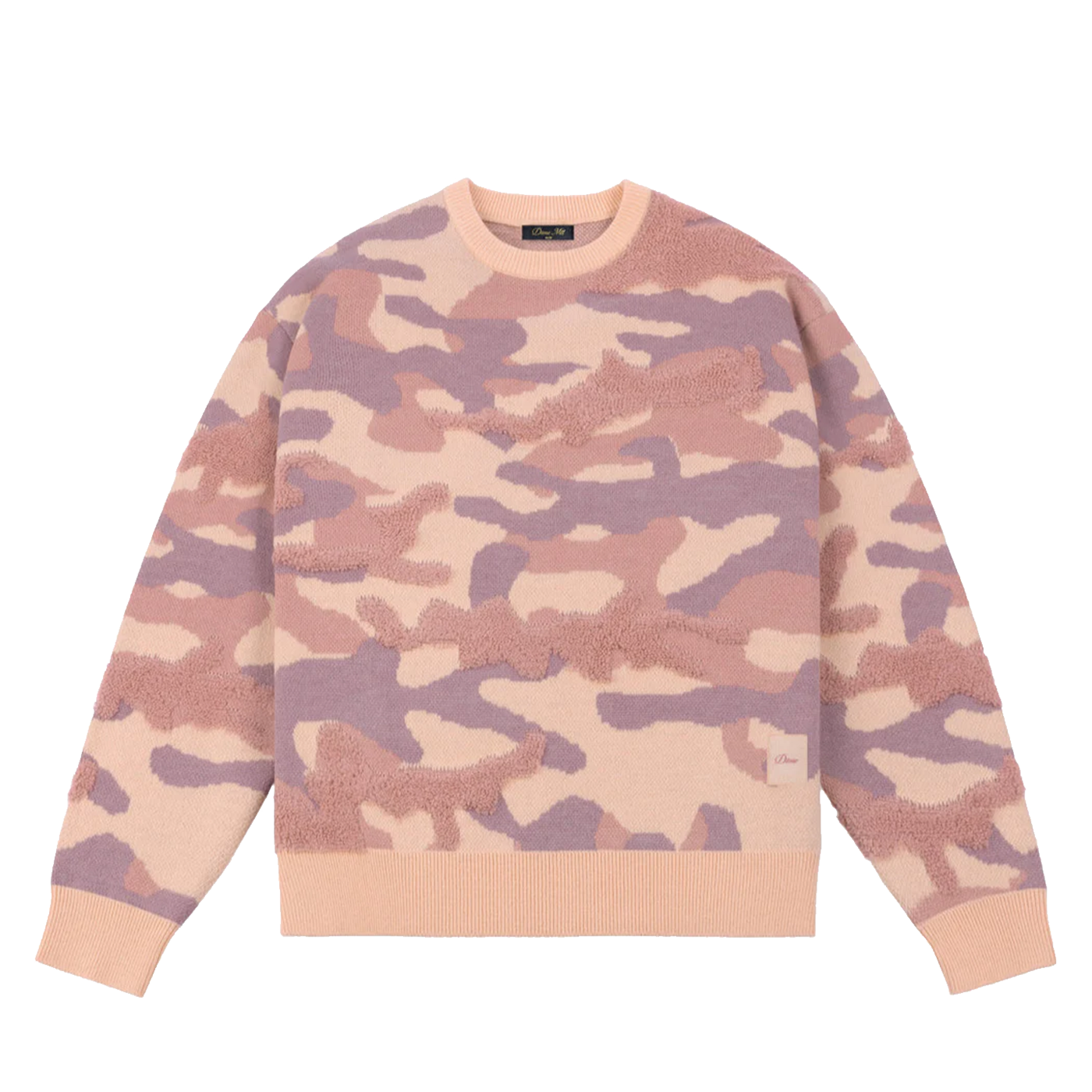 Dime MTL Camo Chenille Knit Blush