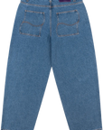 Dime MTL Classic Baggy Denim Pants Washed Indigo - ARROW & BEAST