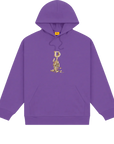 Dime MTL Blocks Hoodie Deep Purple - ARROW & BEAST