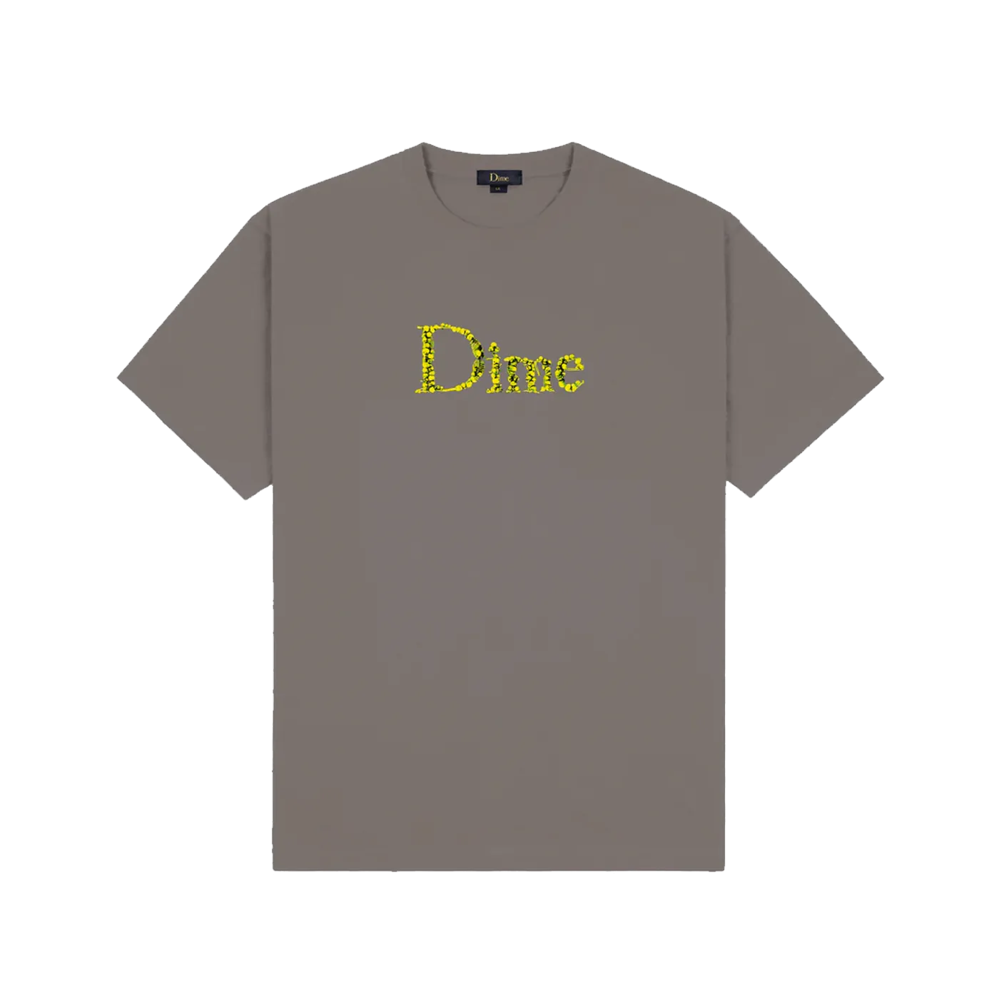 Dime MTL Classic Skull Tee Charcoal ONLINE ONLY - ARROW & BEAST