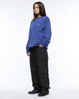 Dime MTL Classic Small Logo Crewneck Indigo - ARROW & BEAST