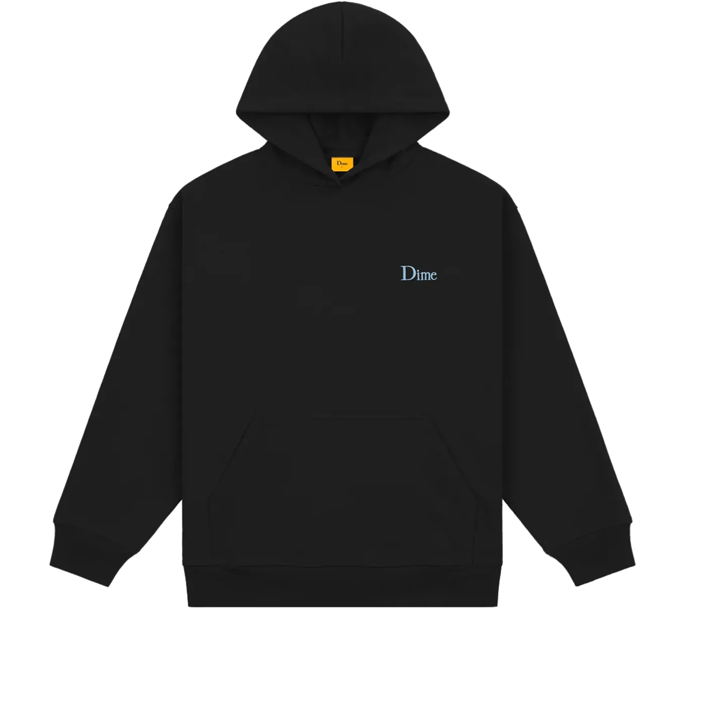 Dime MTL Classic Small Logo Hoodie Black ONLINE ONLY - ARROW & BEAST