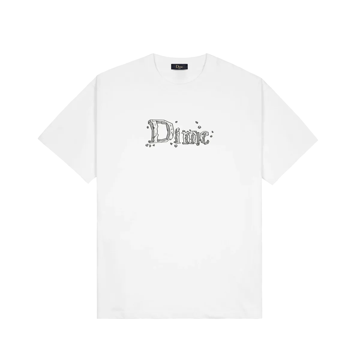 Dime MTL Classic Stone Tee White - ARROW & BEAST