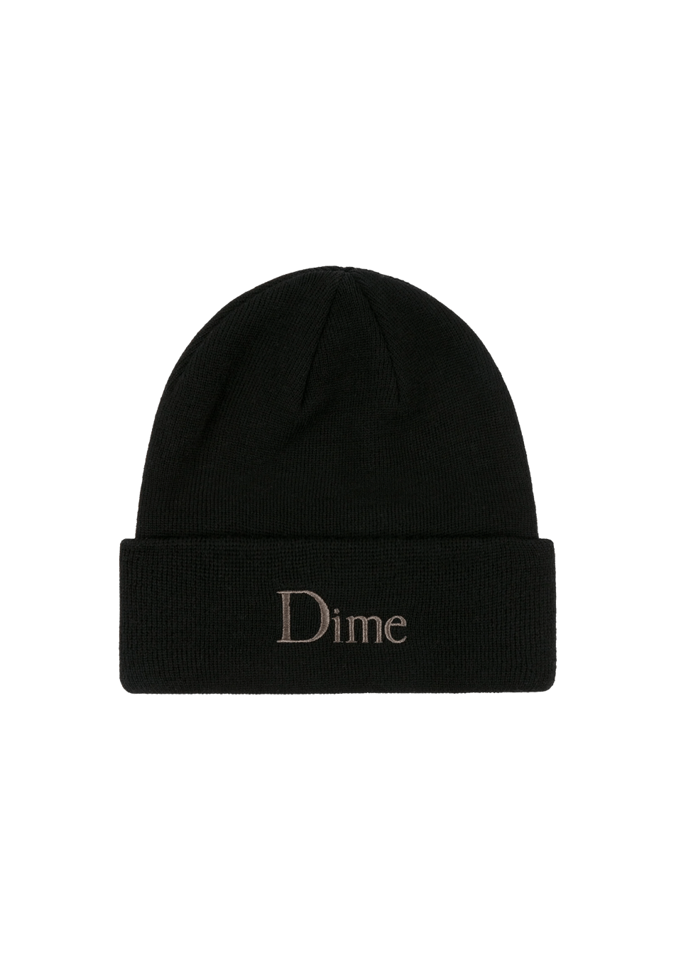 Dime MTL Classic Woold Fold Beanie Black