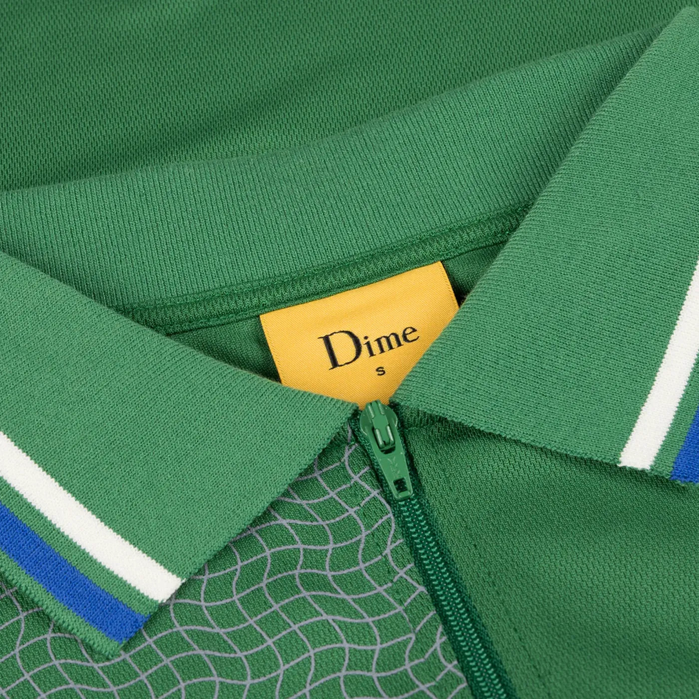 Dime MTL Court Polo Kelly Green - ARROW & BEAST
