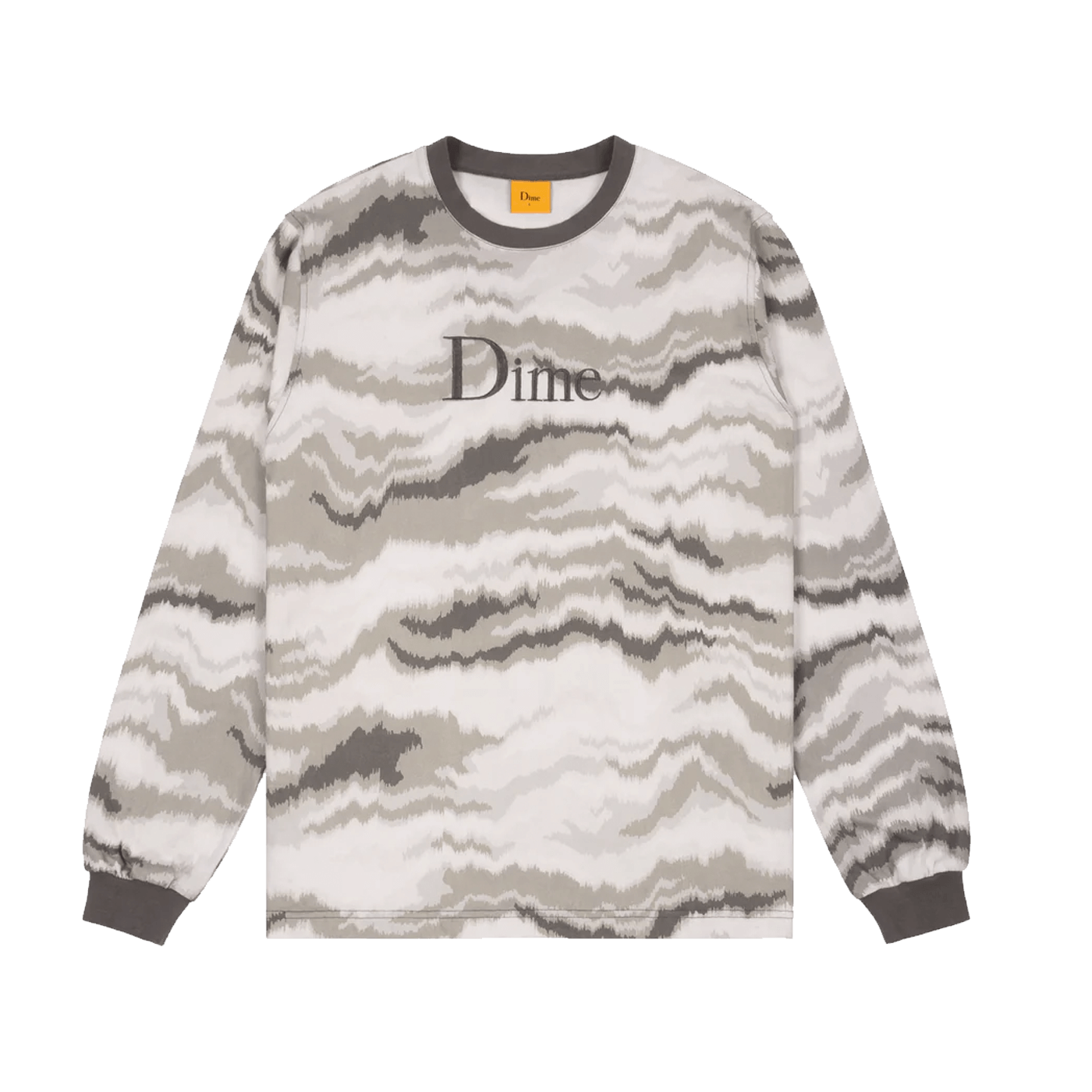 Dime MTL Frequency LS Shirt Grey