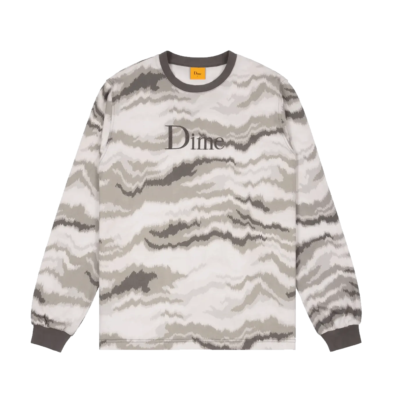 Dime MTL Frequency LS Shirt Grey ONLINE ONLY - ARROW & BEAST