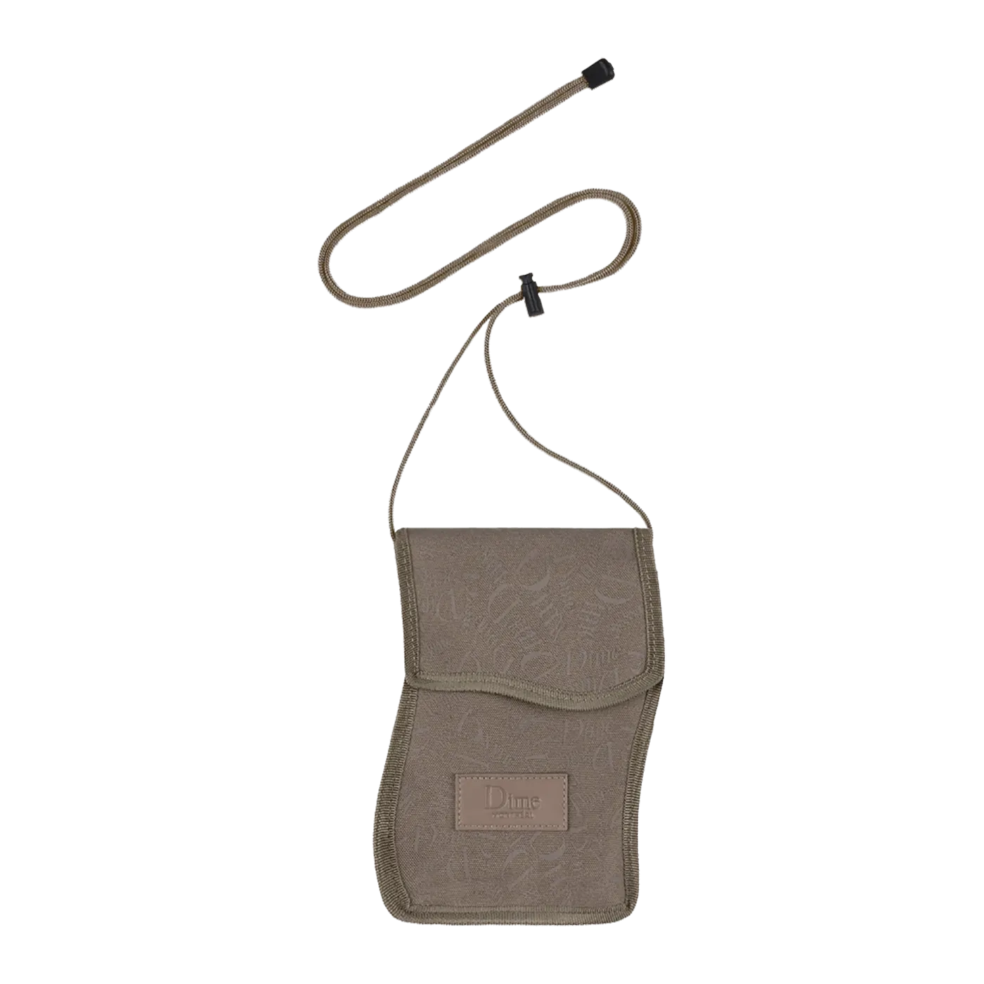 Dime MTL Haha Neck Pouch Light Brown - ARROW & BEAST