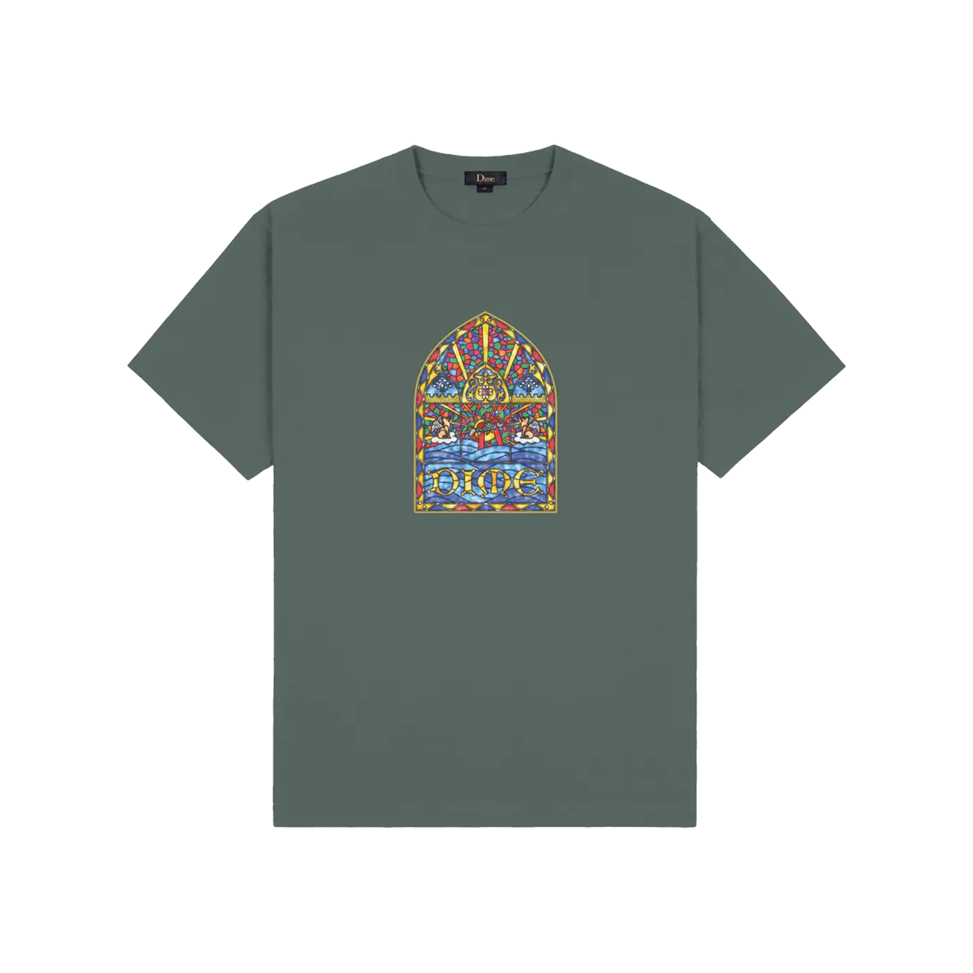 Dime MTL Holy Tee Stone Teal ONLINE ONLY - ARROW & BEAST