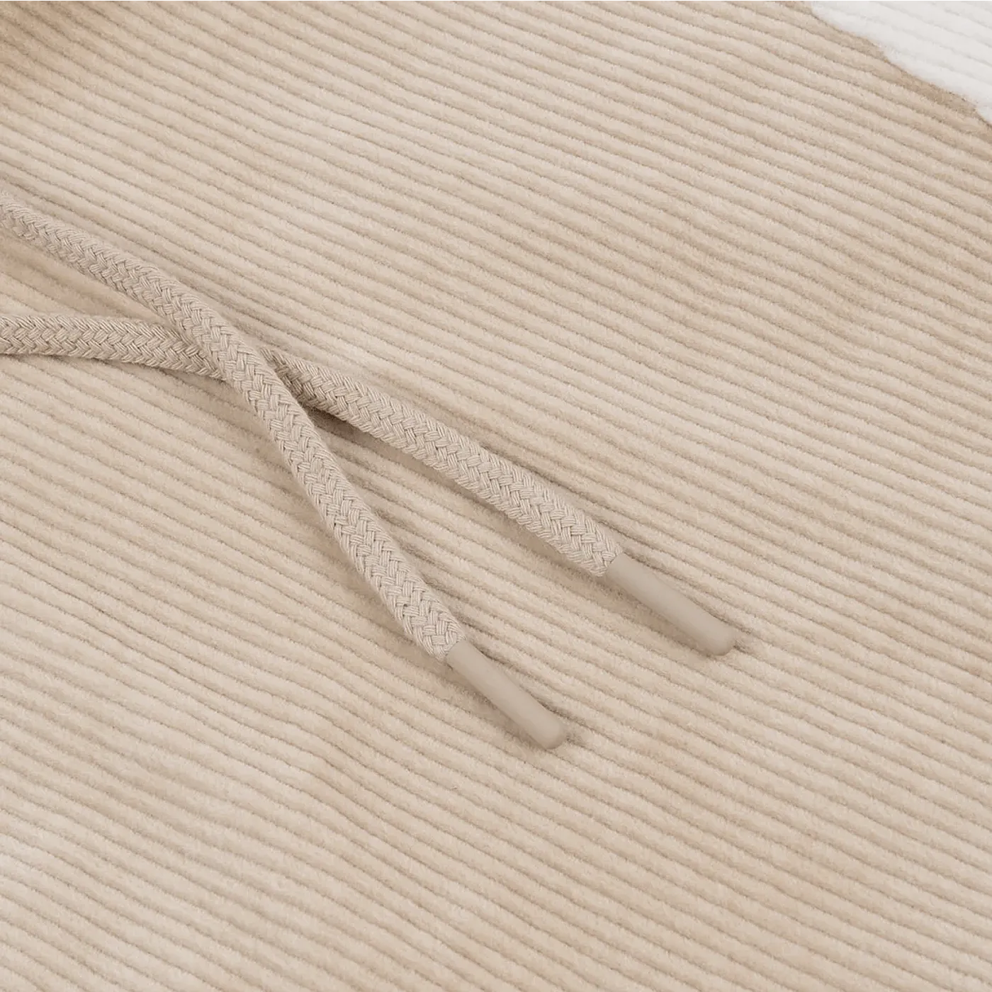 Dime MTL Wave Corduroy Hoodie Beige ONLINE ONLY - ARROW & BEAST