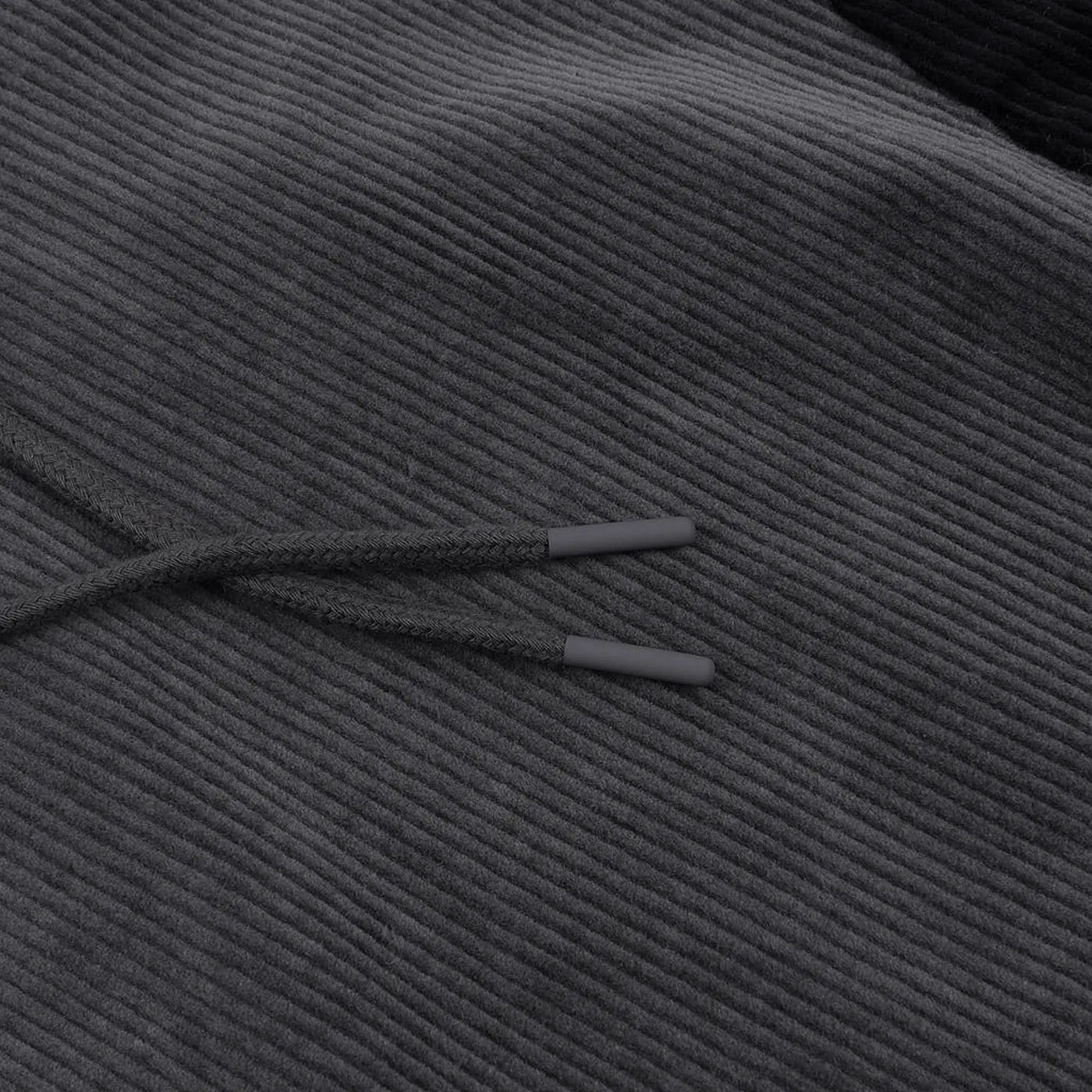 Dime MTL Wave Corduroy Hoodie Charcoal ONLINE ONLY - ARROW & BEAST