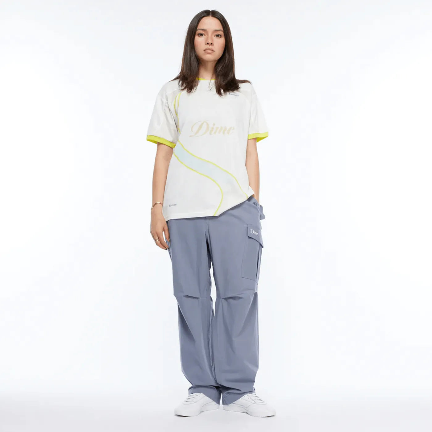 Dime MTL Pitch SS Jersey Off White - ARROW & BEAST