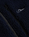 Dime MTL Polar Fleece Sherpa Zip Black - ARROW & BEAST