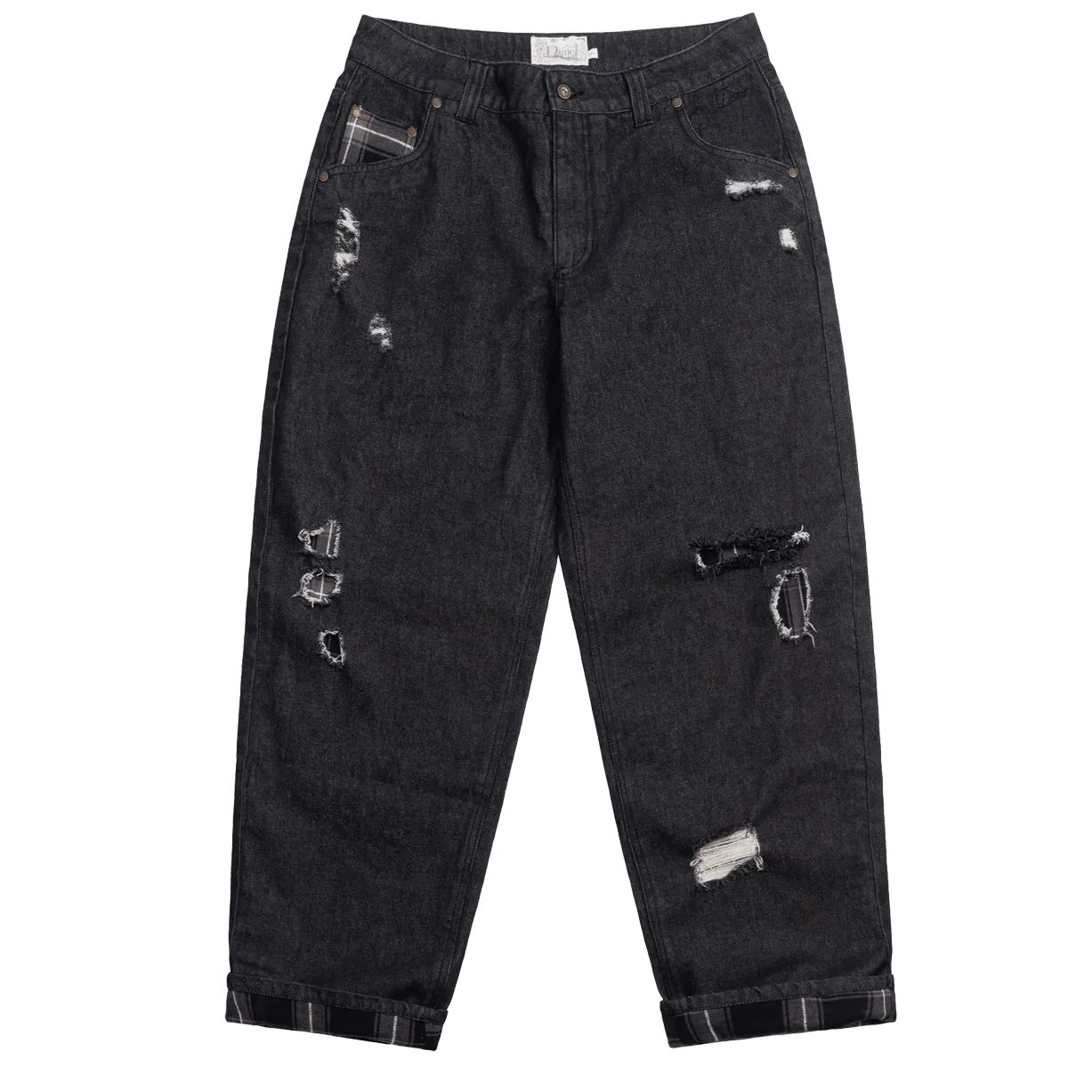 Dime MTL Secret Baggy Denim Pants Black Washed – ARROW & BEAST