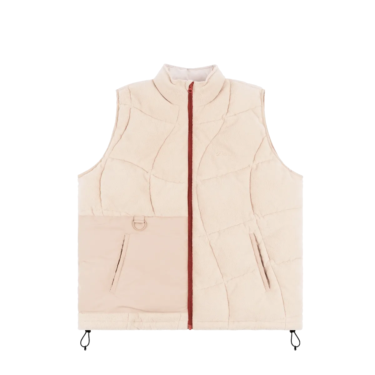 Dime MTL Sleeveless Puffer Tan - ARROW & BEAST