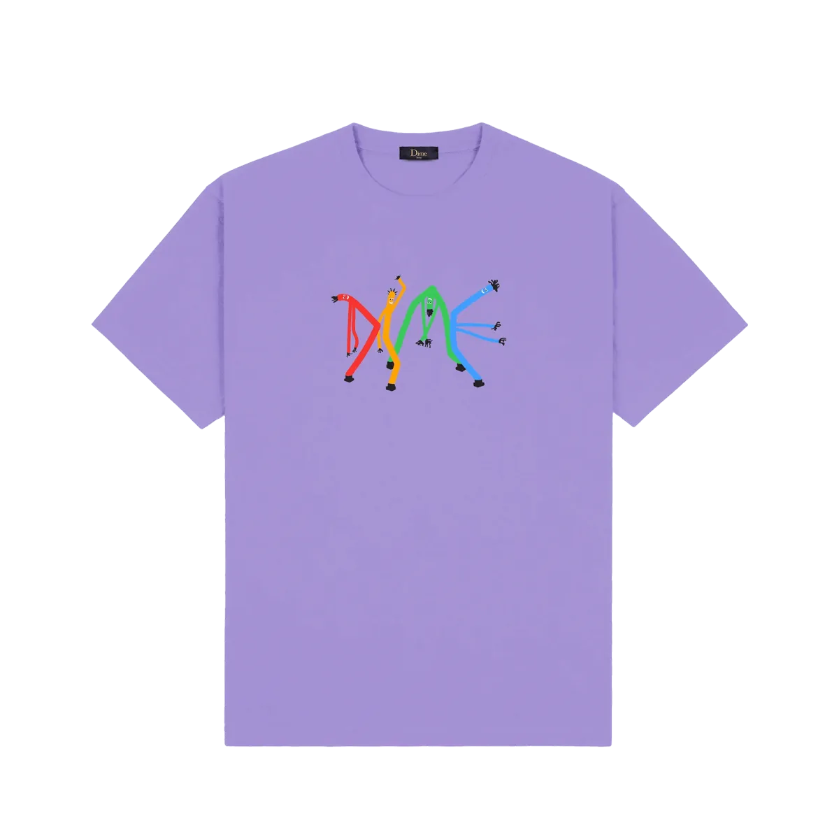 Dime MTL Tubeman Tee Iris - ARROW & BEAST