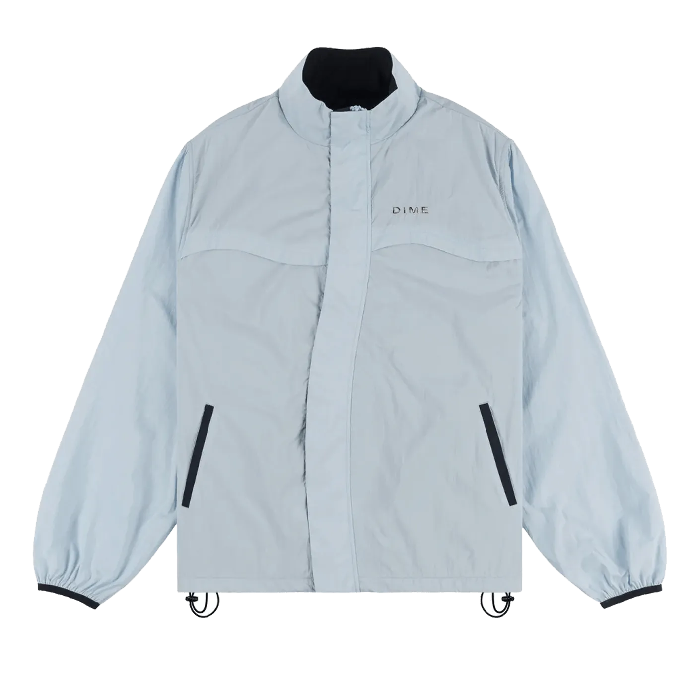 Dime MTL Warm Up Jacket Light Blue - ARROW & BEAST