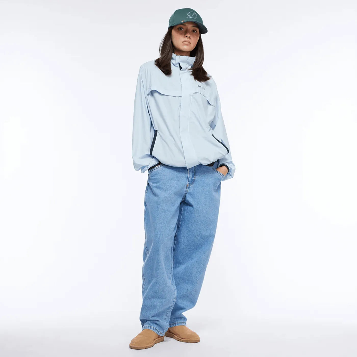 Dime MTL Warm Up Jacket Light Blue - ARROW & BEAST