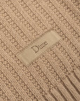 Dime MTL Wave Knit Crewneck Khaki - ARROW & BEAST