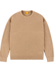 Dime MTL Wave Knit Crewneck Khaki - ARROW & BEAST