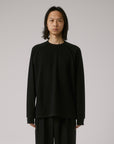 FORMER MERCHANDISE ANDERSON LS WAFFLE BLACK