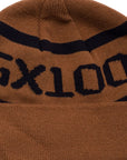 GX1000 OG Logo Beanie Brown - ARROW & BEAST
