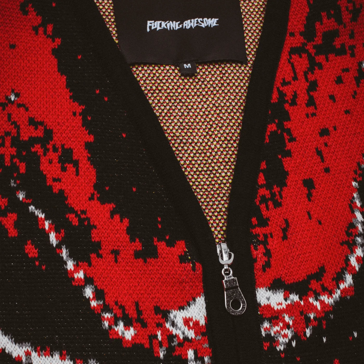 Fucking Awesome Better Half Knitted Utility Vest A.O.P