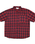 Yardsale XXX Faded Plaid Shirt Red