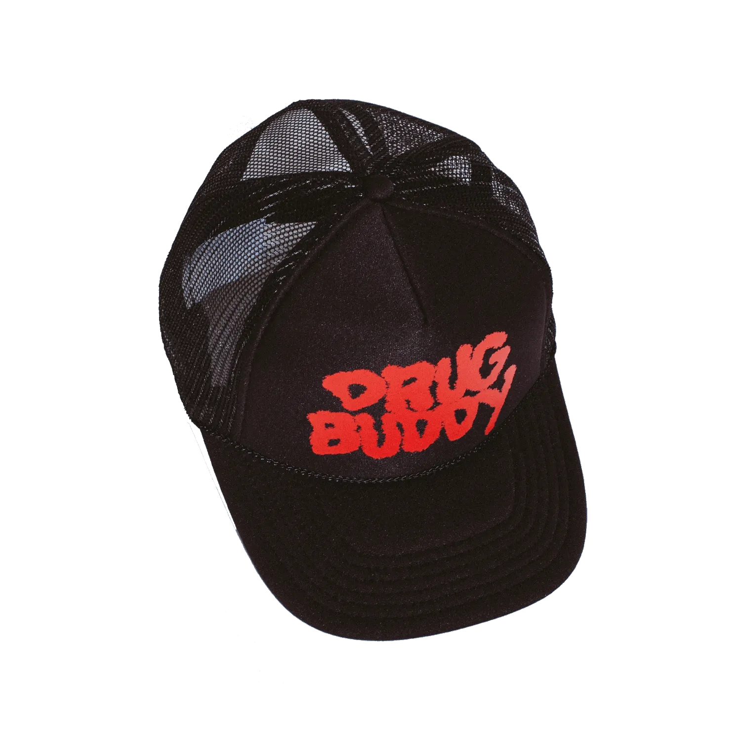Fucking Awesome Drug Buddy Trucker Hat Black - ARROW & BEAST