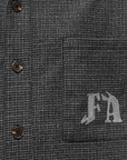 Fucking Awesome Oversized Wool Flannel Shadow Grey