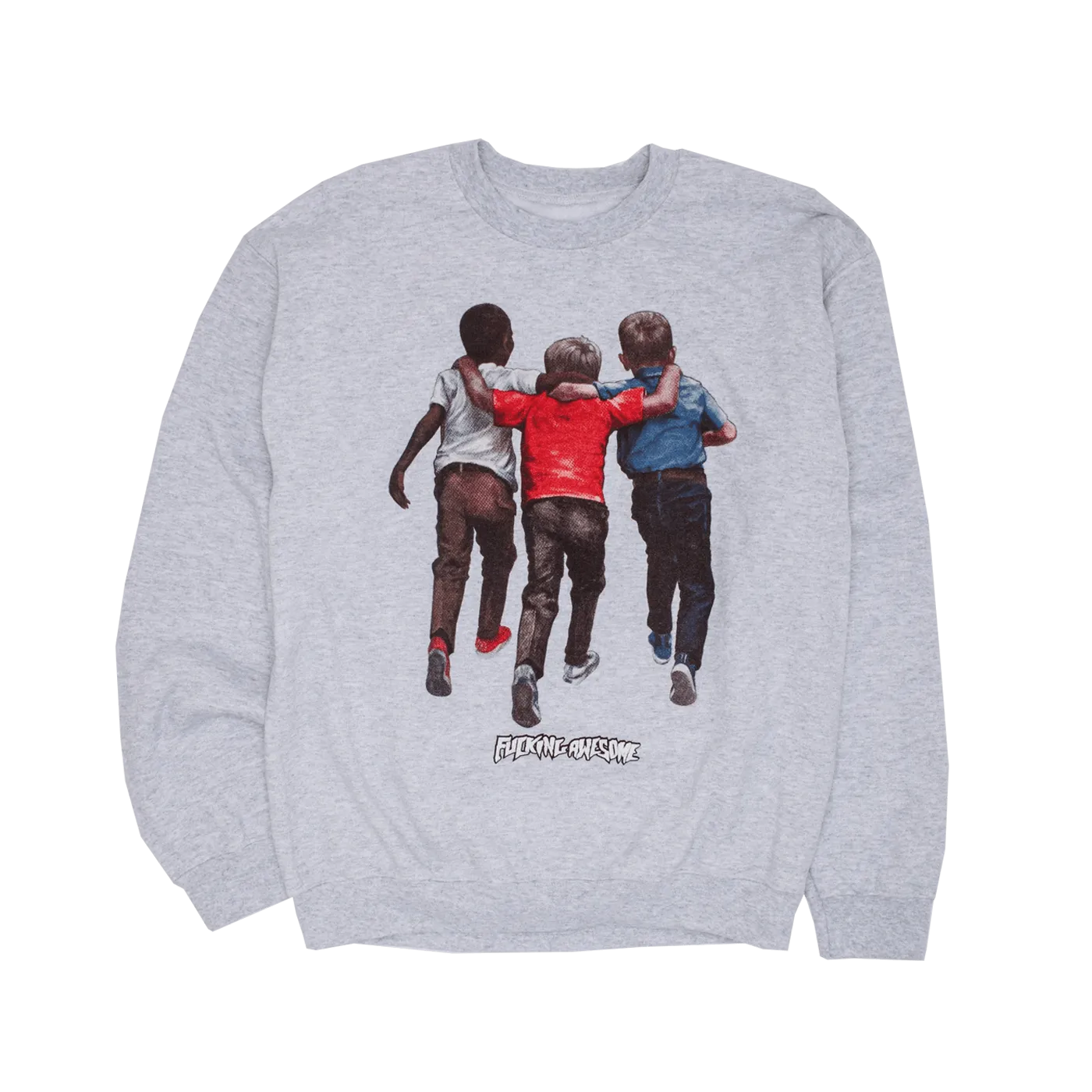 Fucking Awesome The Kids Are Alright Crew Grey - ARROW & BEAST