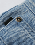Former Merchandise Crux Denim Pant Washed Blue - ARROW & BEAST