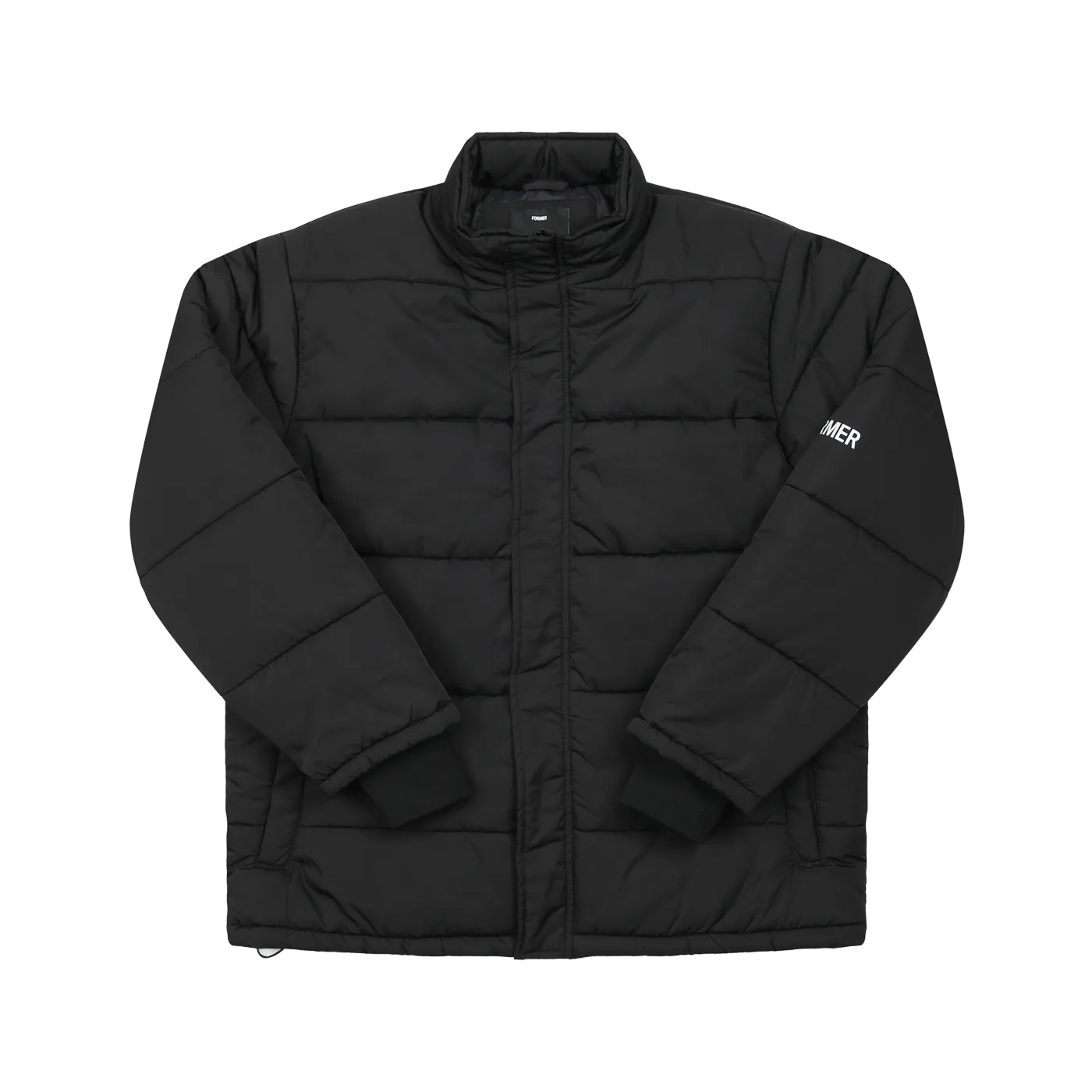 Former Merchandise Crux Fuzz Puffer Jacket Black - ARROW & BEAST