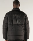 Former Merchandise Crux Fuzz Puffer Jacket Black - ARROW & BEAST