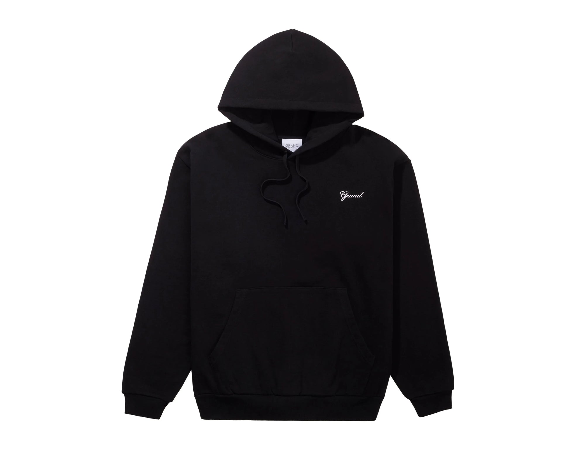 GRAND Collection Script Hoodie Black - ARROW & BEAST