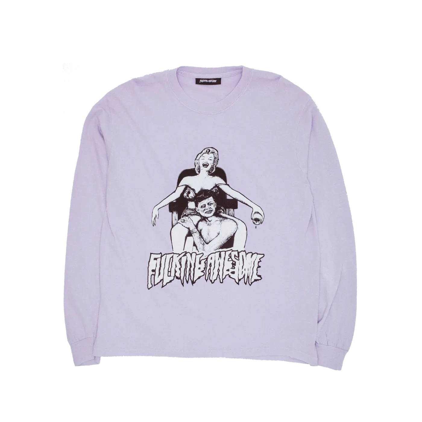 Fucking Awesome Bombshell Longsleeve Violet - ARROW & BEAST
