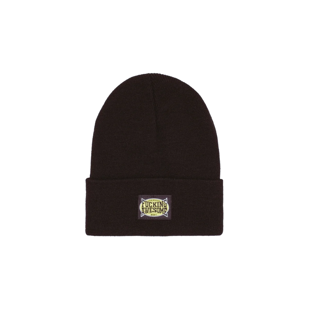 【FUCKING AWESOME】 KO CUFF BEANIE BLACK Fucking Awesome KO Cuff Beanie Black – ARROW & BEAST