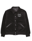 Fucking Awesome Korea Bar Varsity Jacket Black - ARROW & BEAST